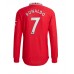 Billige Manchester United Cristiano Ronaldo #7 Hjemmetrøye 2022-23 Langermet